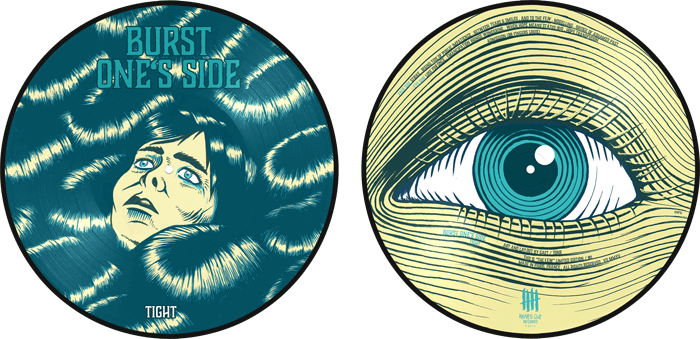 BURST ONES SIDE picture disc vinyl BURST ONES SIDE picture disc vinyl