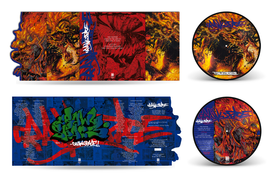 CRAWLSPACE picture disc vinyl, MAD pre-order edition CRAWLSPACE picture disc vinyl, MAD pre-order edition