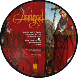 ARKANGEL Prayers Upon Deaf Ears, picture disc, B side - Gold edition