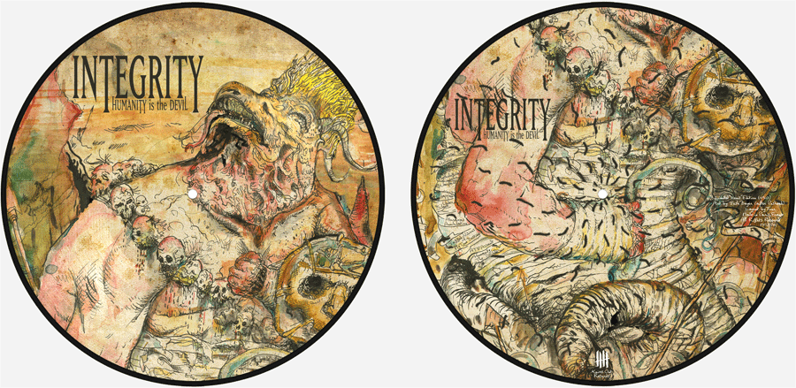 INTEGRITY Humanity Is The Devil picture disc vinyl - Iconic Bayer Edition