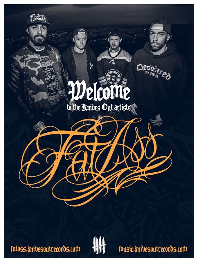 FAT ASS on Knives Out Records