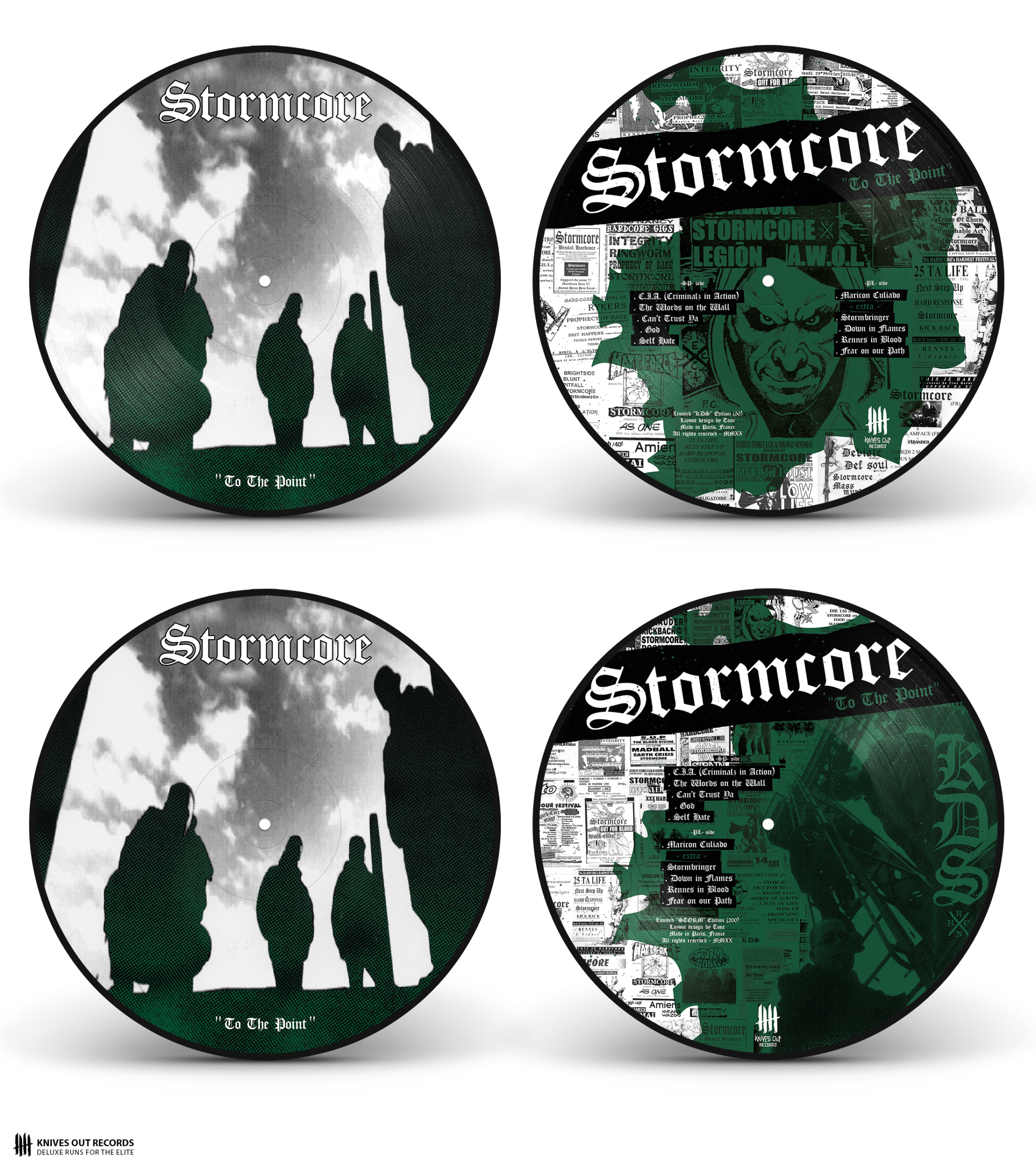 STORMCORE To The Point Double Picture Disc Vinyl Edition