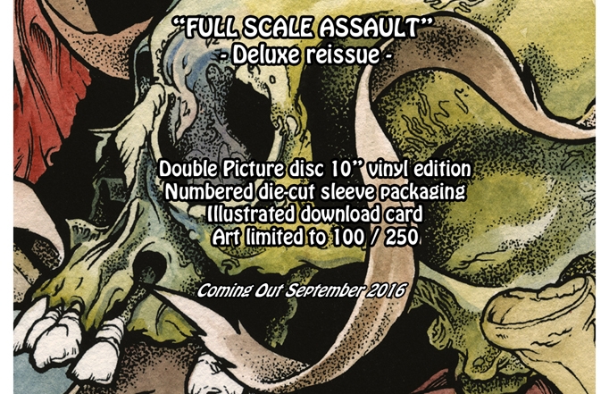 VITAMIN X Full Scale Assault deluxe picture disc vinyl reissue