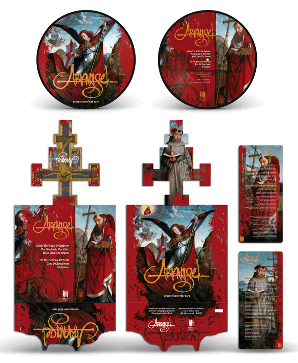 ARKANGEL picture disc, deluxe packaging