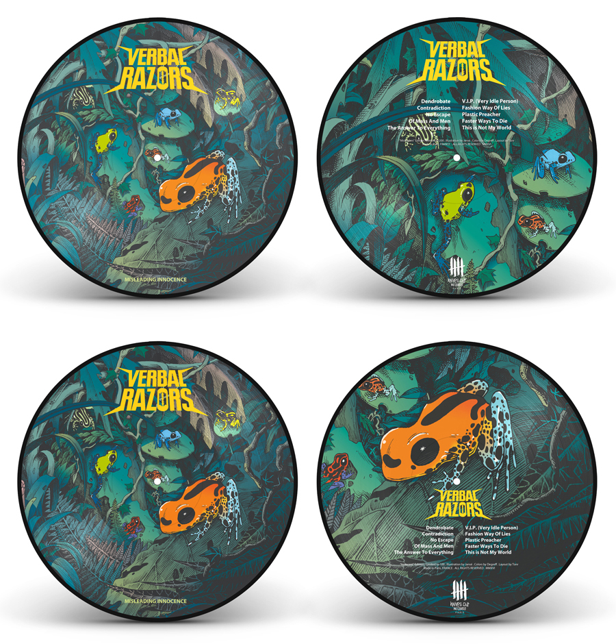 VERBAL RAZORS full picture disc edition