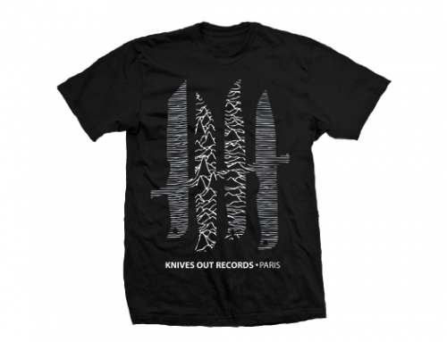 KNIVES RECORDS “Sharp Pleasure, Joy Division” Tshirt