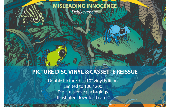 VERBAL RAZORS 'Misleading Innocence' Picture Disc vinyl deluxe reissue