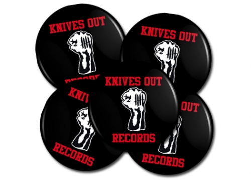 Knives Out records x Youth Of Today tribute button