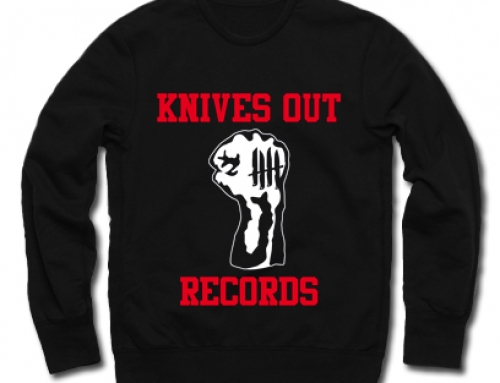 Knives Out records x Youth Of Today tribute crewneck/longsleeve