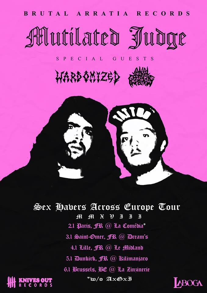 MUTILATED JUDGE Tour