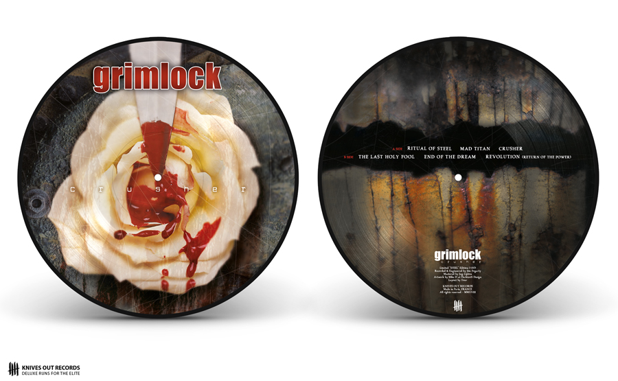 GRIMLOCK Crusher picture disc vinyl
