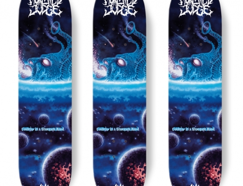 MUTILATED JUDGE limited “Shoegaze” skatedeck Edition