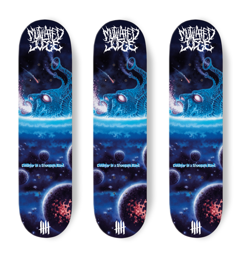 KNIVES OUT SKATEBOARDS Mutilated Judge