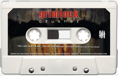 GRIMLOCK Crusher cassette tape