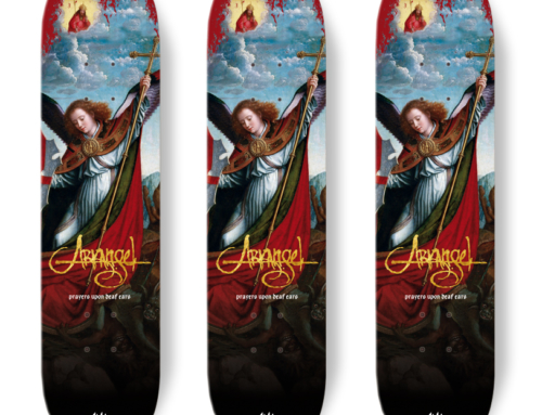 ARKANGEL limited “Prayers Upon Deaf Ears” skatedeck Edition