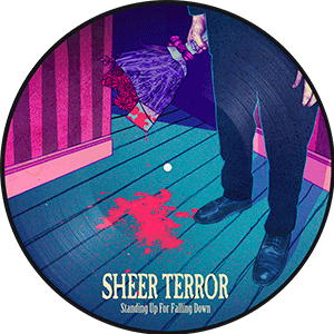 SHEER TERROR Standing Up For Falling Down picture disc vinyl - Heart Edition