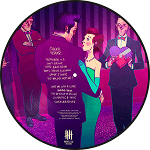 SHEER TERROR Standing Up For Falling Down picture disc vinyl - Heart Edition