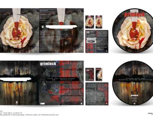 GRIMLOCK “Crusher” Picture Disc Vinyl • “Steel” Edition