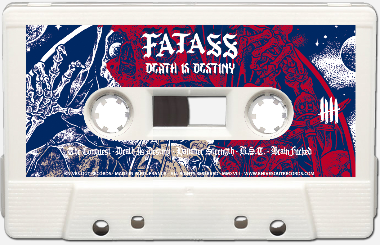 FATASS Death is Destiny Cassette Audio Tape