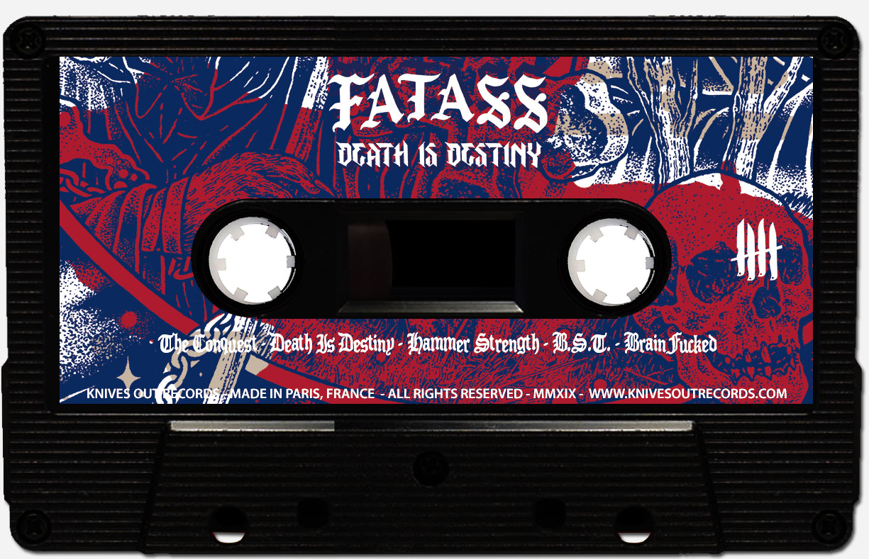 FATASS Death is Destiny Cassette Audio Tape