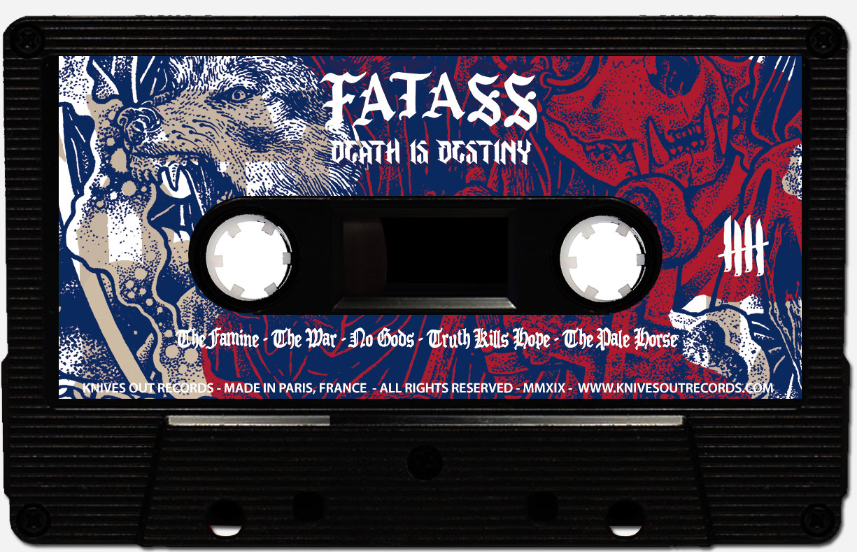 FATASS Death is Destiny Cassette Audio Tape