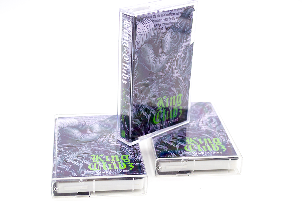 KING OF CLUBZ Vile Times cassette tape edition