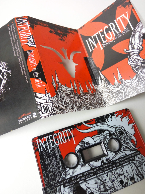INTEGRITY Humanity is the Devil - Etched Cassette Tape Edition