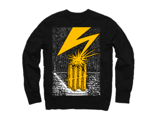 Knives Out records x Bad Brains tribute crewneck / longsleeve