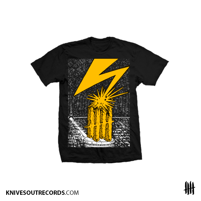 Knives Out records x Bad Brains tribute shirt – KNIVES OUT RECORDS