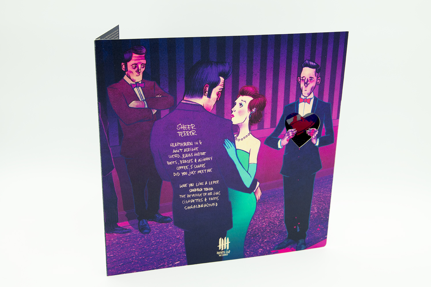 SHEER TERROR Standing Up For Falling Down triple picture disc vinyl