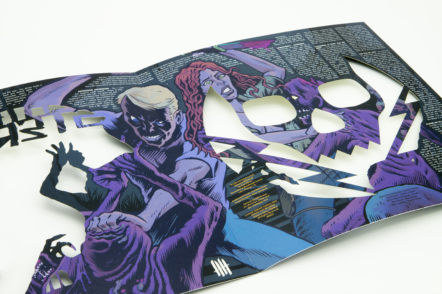 DEATH BY STEREO Black Sheep Of The American Dream Double Picture Disc Vinyl Edition