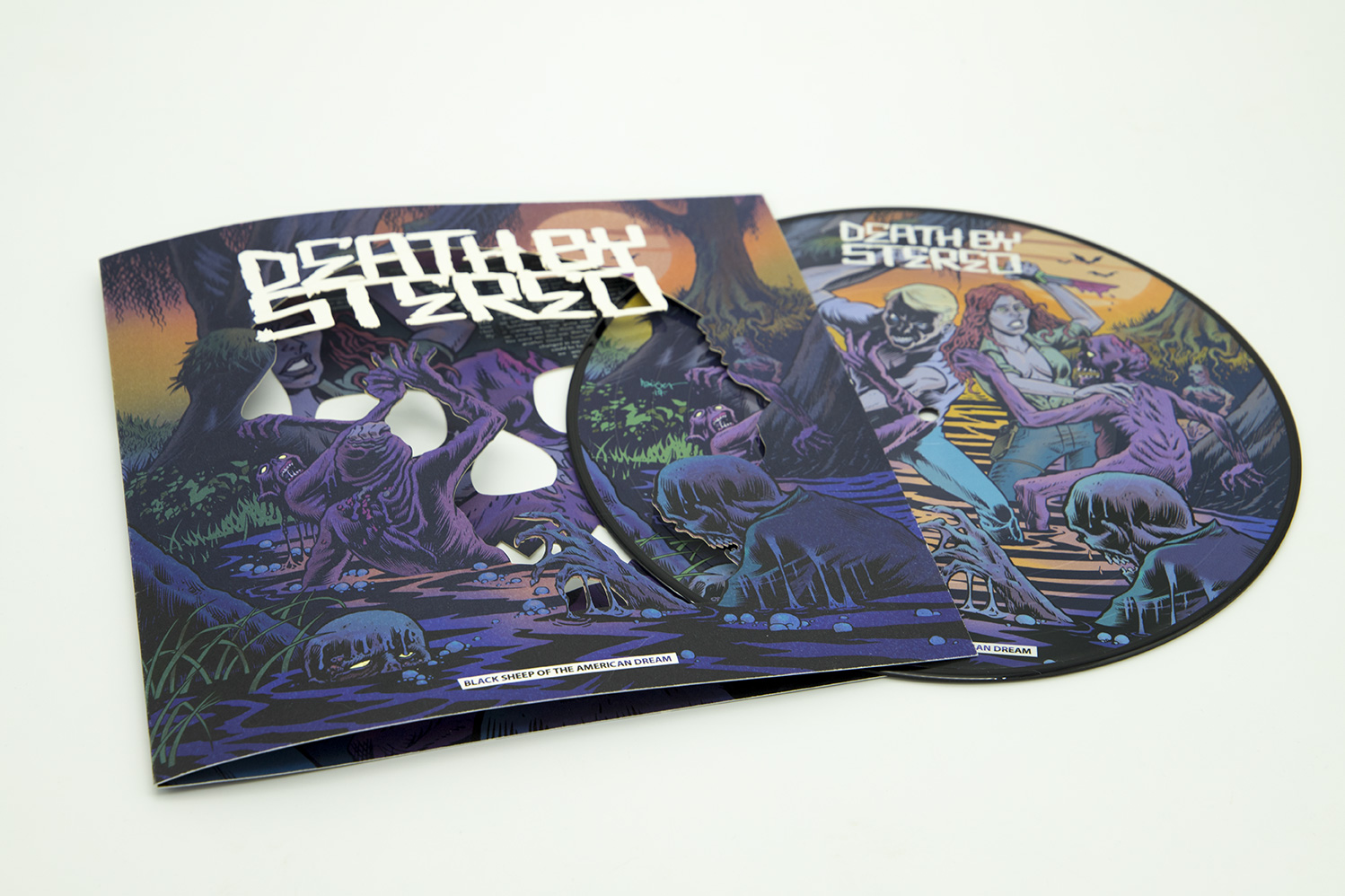 DEATH BY STEREO Black Sheep Of The American Dream Double Picture Disc Vinyl Edition