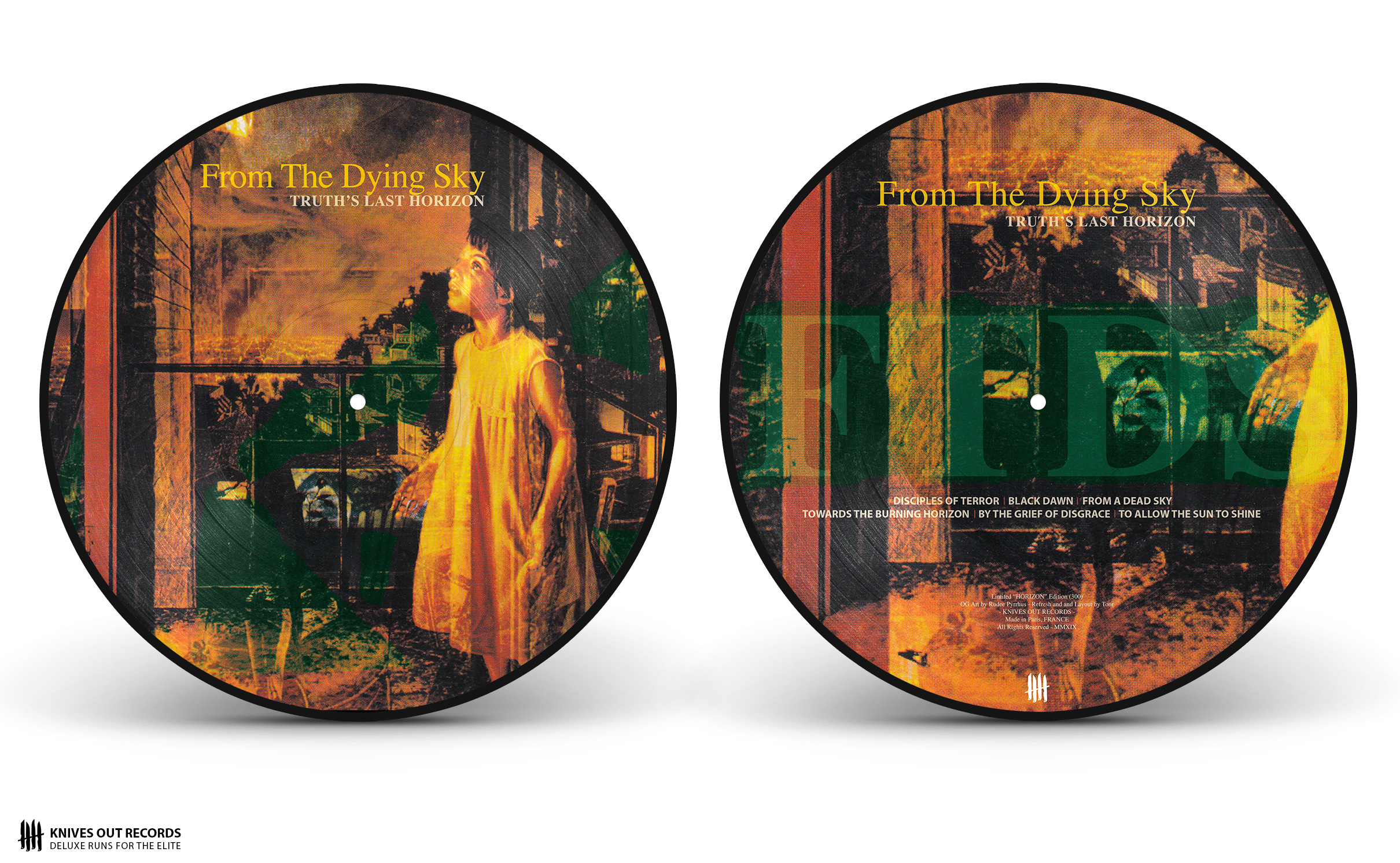 FROM THE DYING SKY "Truth's Last Horizon" Picture Disc 10" Vinyl