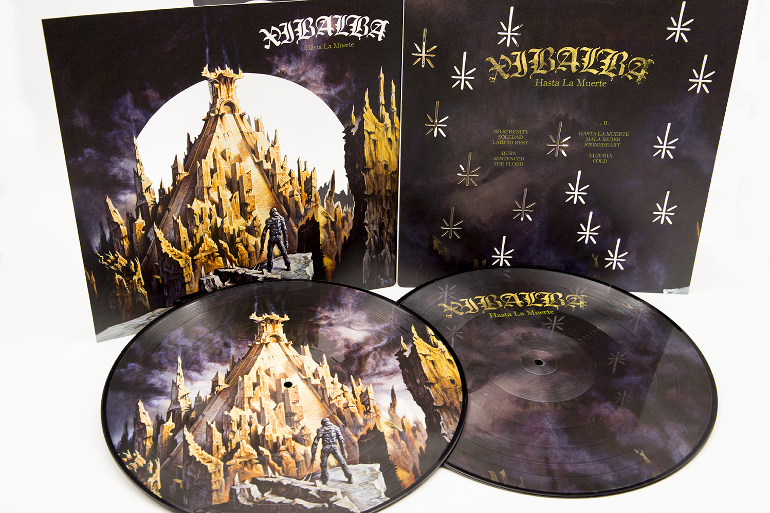 XIBALBA Hasta La Muerte Double Picture Disc 12" Vinyl - Muerte Edition