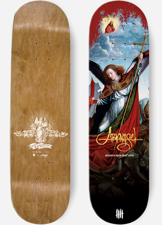 ARKANGEL “Prayers Upon Deaf Ears” Skate Deck Edition II ARKANGEL "Prayers Upon Deaf Ears" Skate Deck Edition II