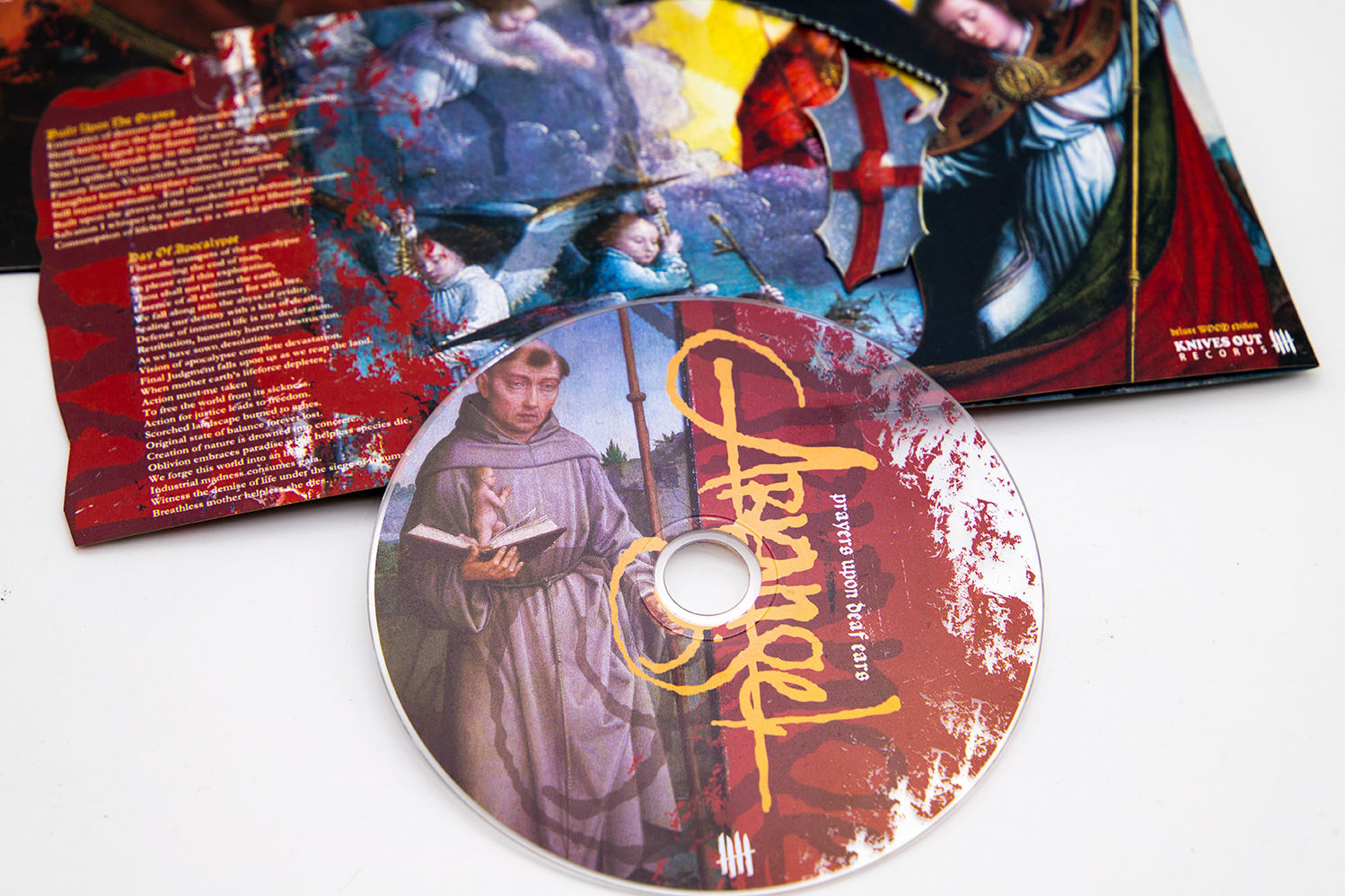 ARKANGEL "Prayers Upon Deaf Ears" Deluxe Digipack clear CD