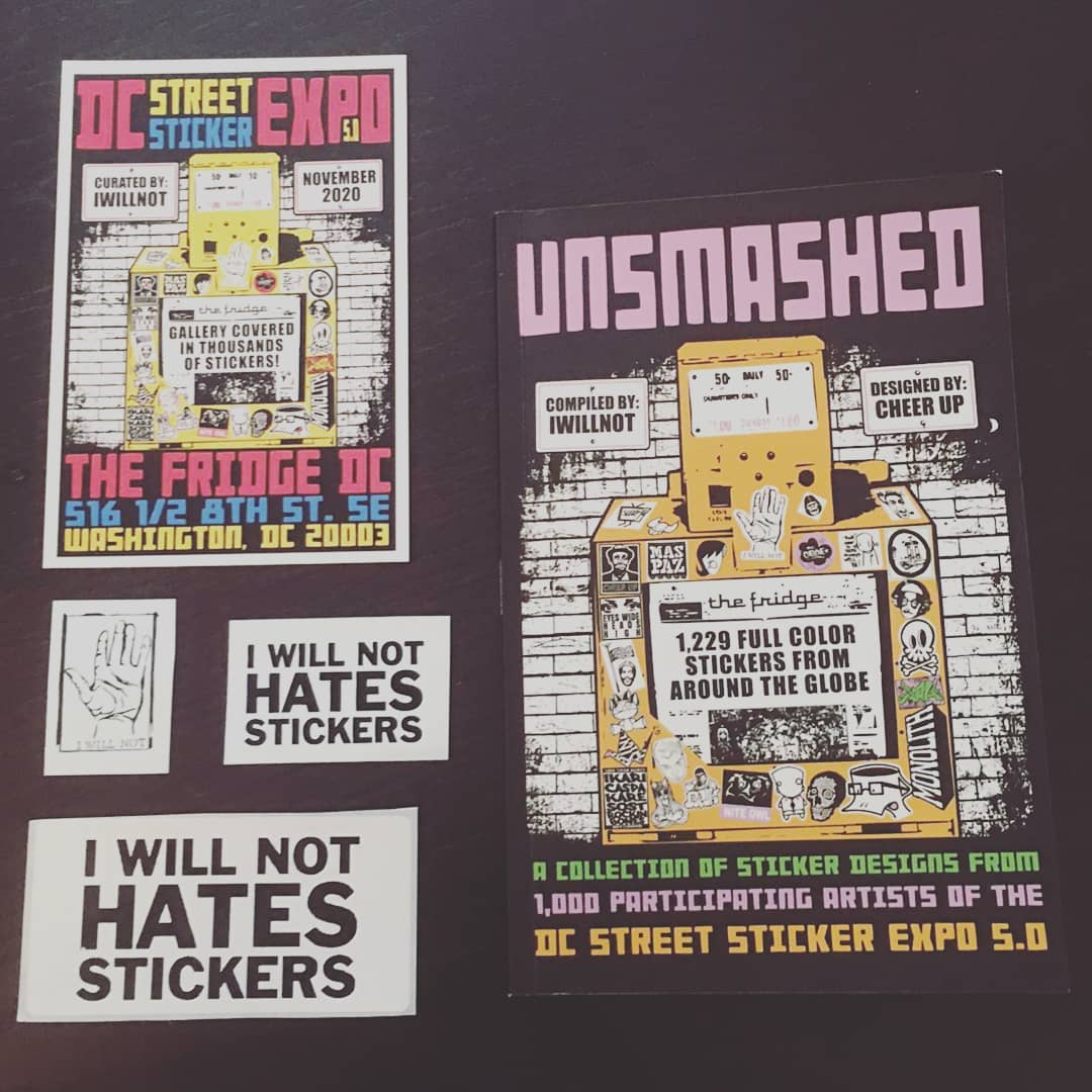 UNSMASHED Street Sticker Book 2021