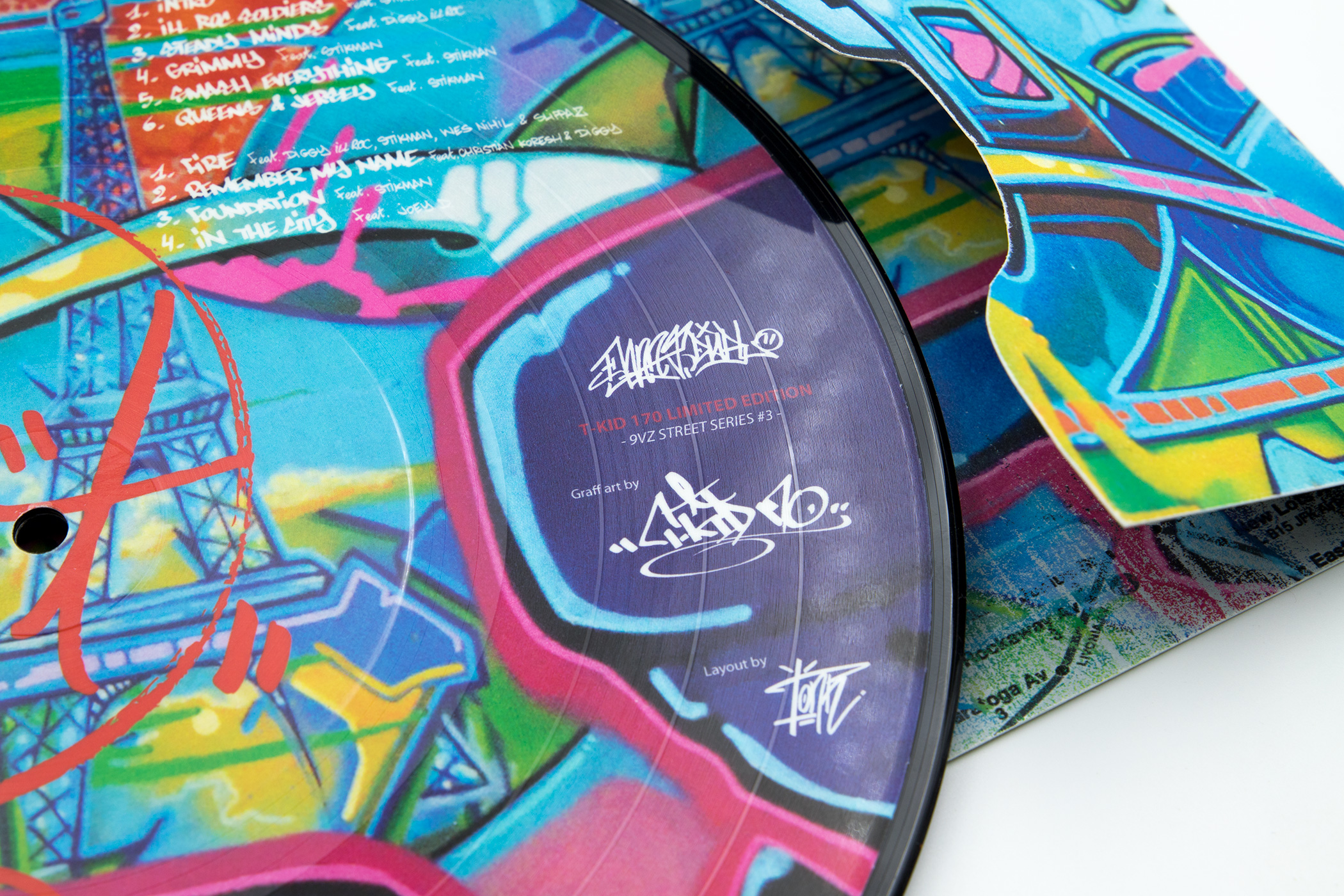 DANNY DIABLO "Dollerz Make Sense" Picture Disc 10" Vinyl • T-KID 170 Edition