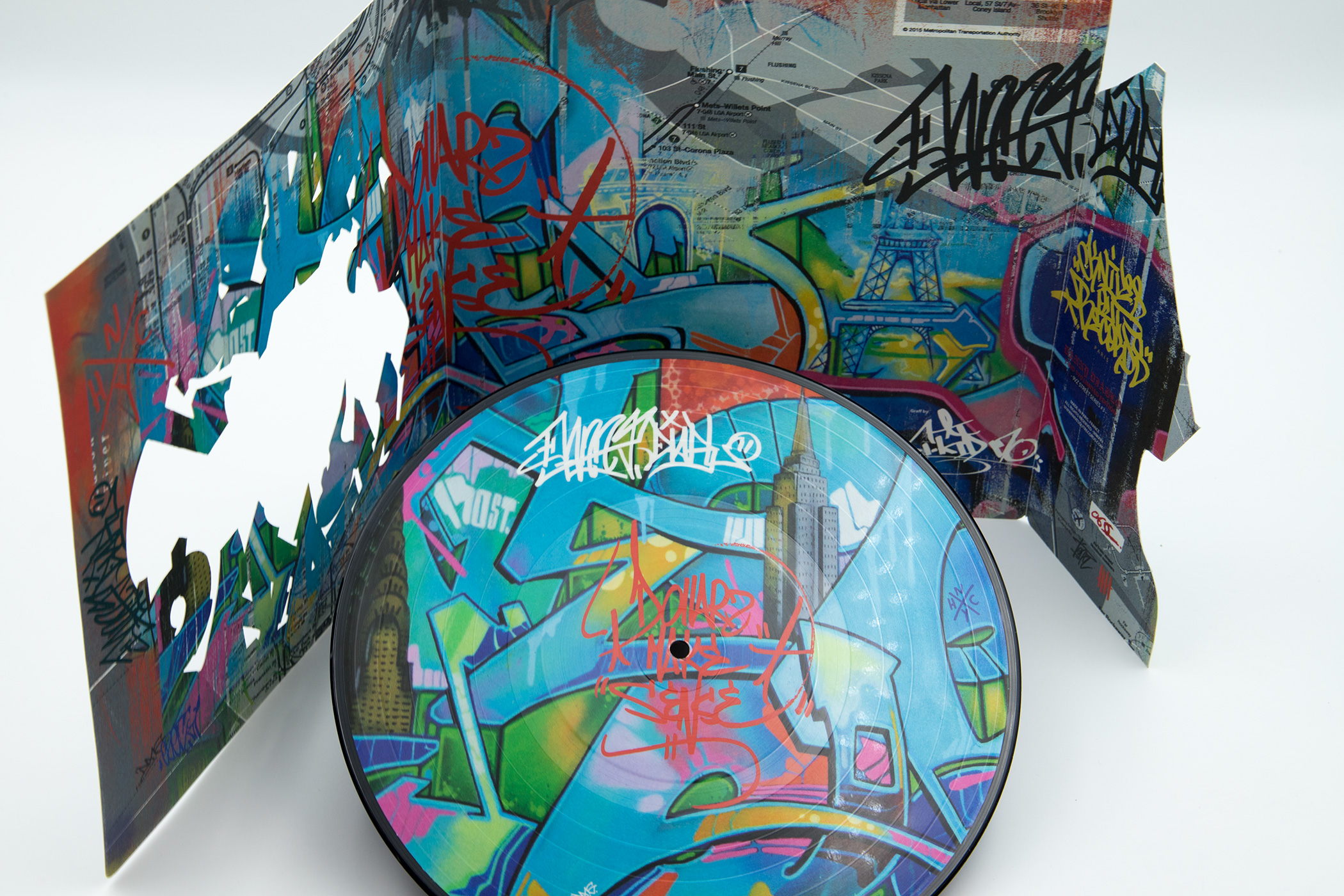 DANNY DIABLO "Dollerz Make Sense" Picture Disc 10" Vinyl • T-KID 170 Edition