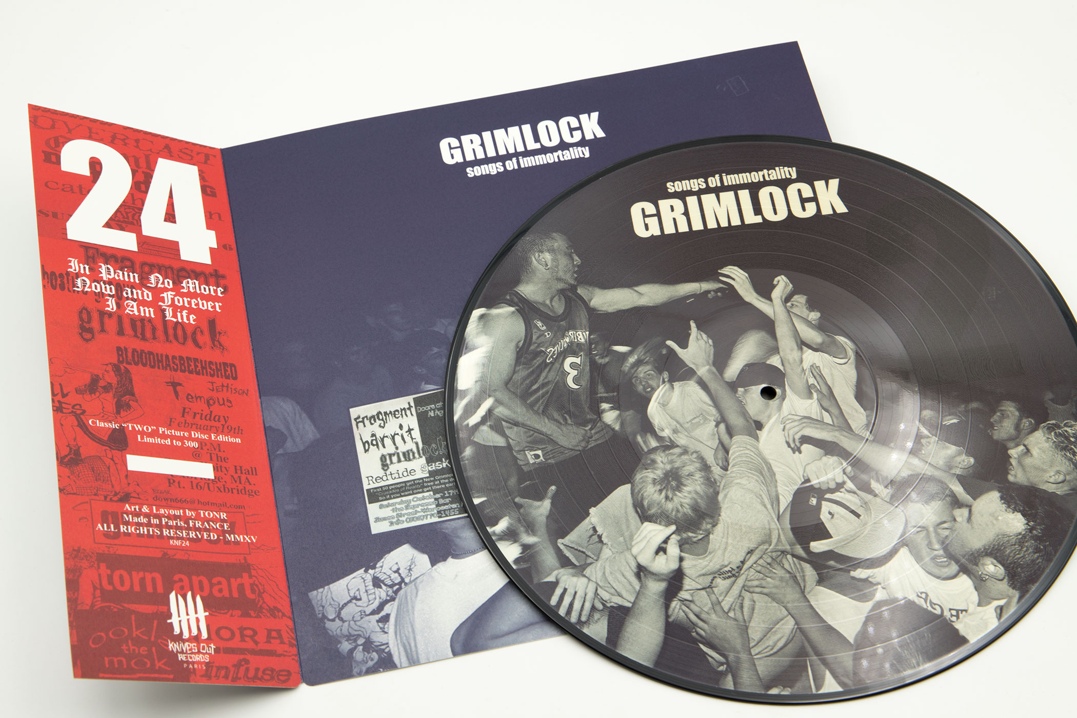 GRIMLOCK "Songs Of Immortality" Picture Disc 12" Vinyl
