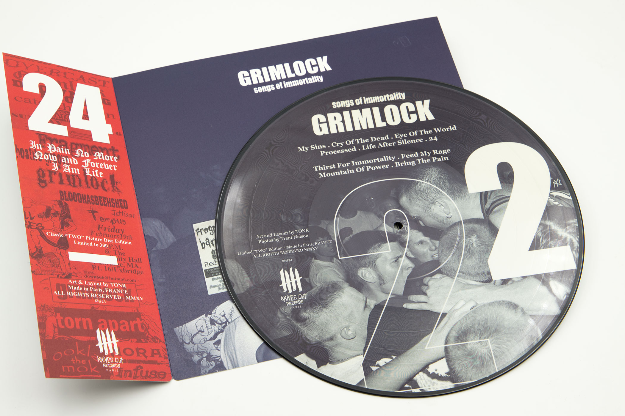 GRIMLOCK "Songs Of Immortality" Picture Disc 12" Vinyl
