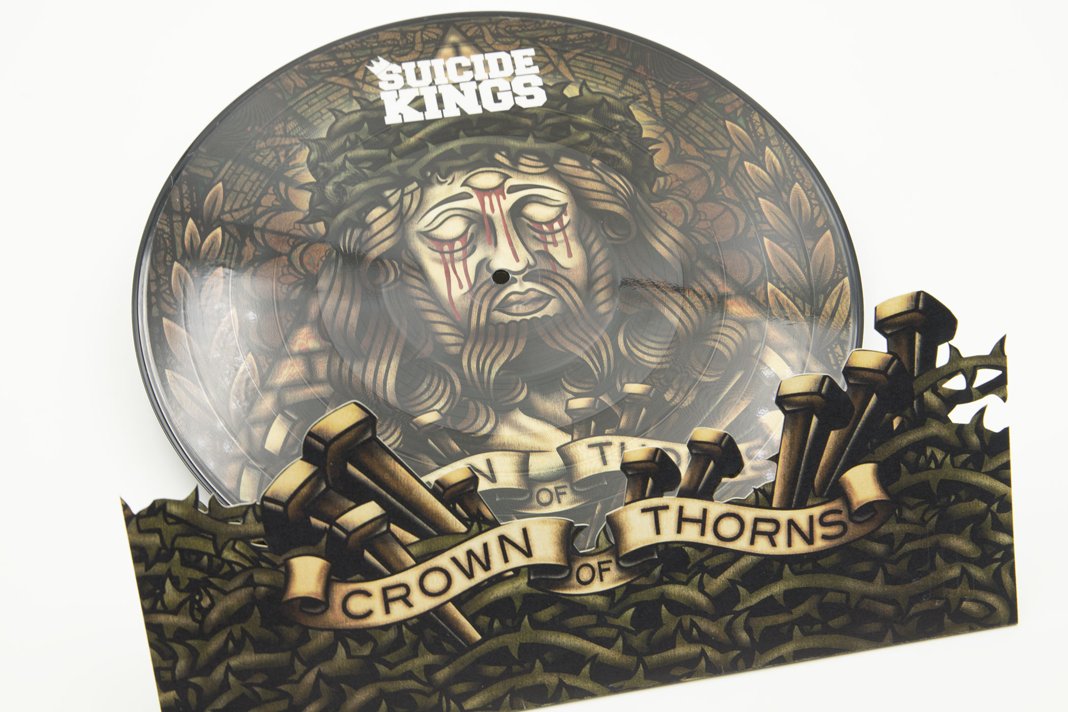 SUICIDE KINGS "Crown Of Thorns" 12" Picture Disc vinyl