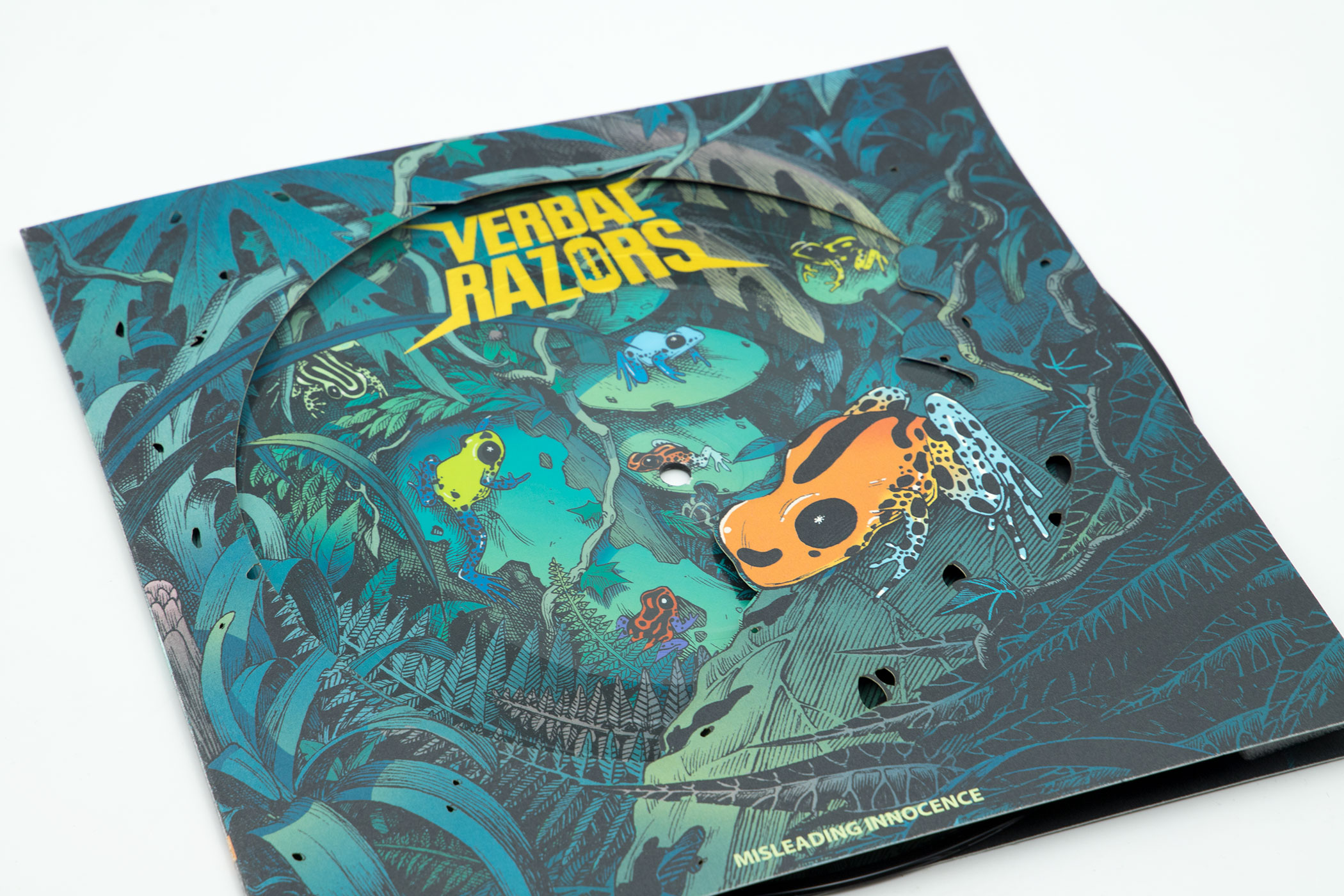 VERBAL RAZORS "Misleading Innocence" Picture Disc 10" Vinyl