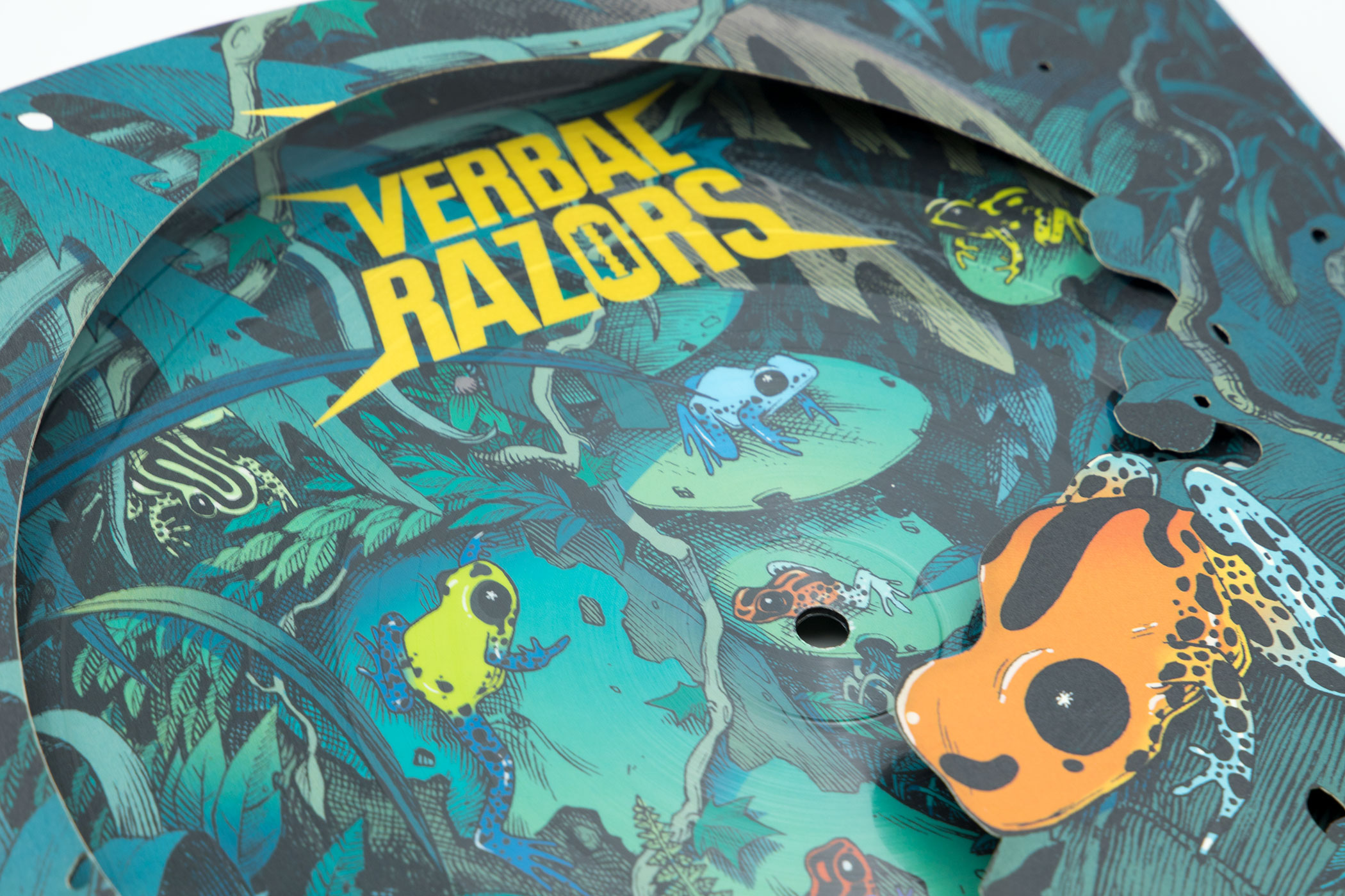 VERBAL RAZORS "Misleading Innocence" Picture Disc 10" Vinyl