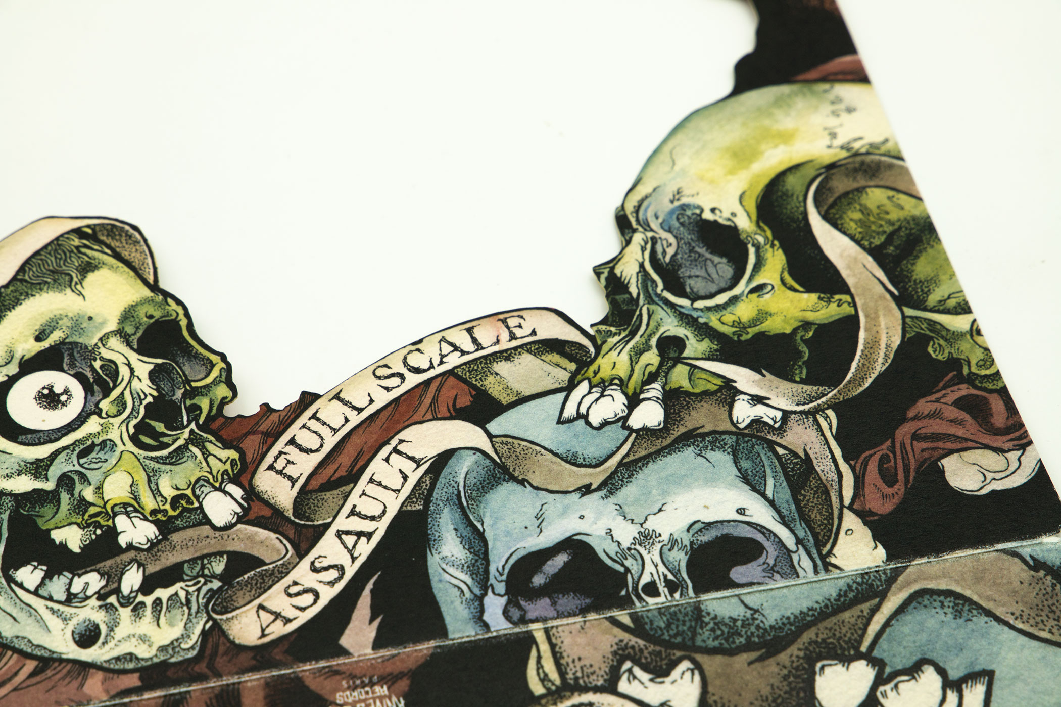 VITAMIN X "Full Scale Assault" Picture Disc 10" Vinyl