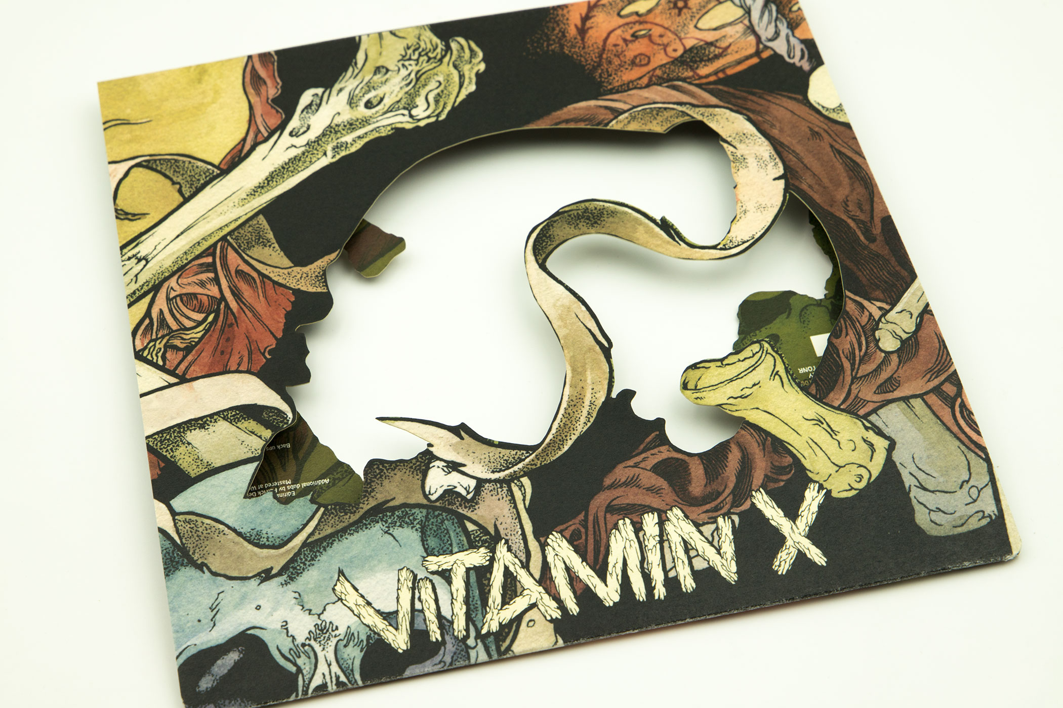 VITAMIN X "Full Scale Assault" Picture Disc 10" Vinyl