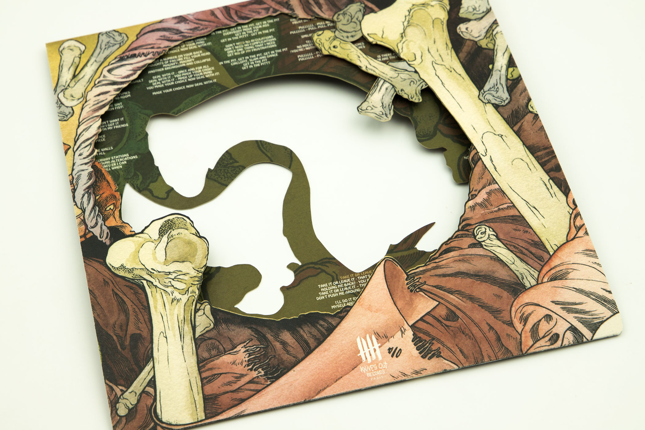 VITAMIN X "Full Scale Assault" Picture Disc 10" Vinyl