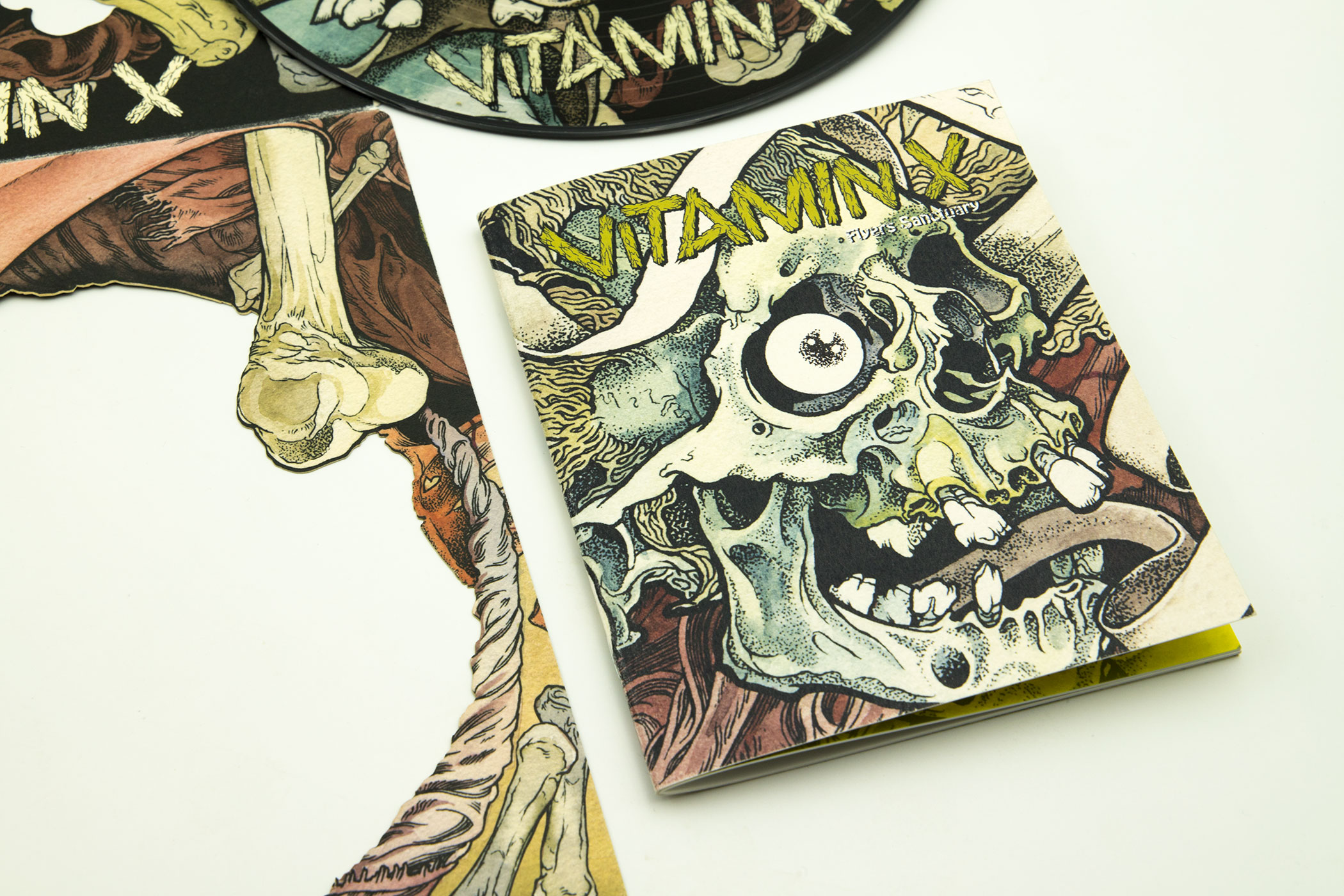 VITAMIN X "Full Scale Assault" Picture Disc 10" Vinyl