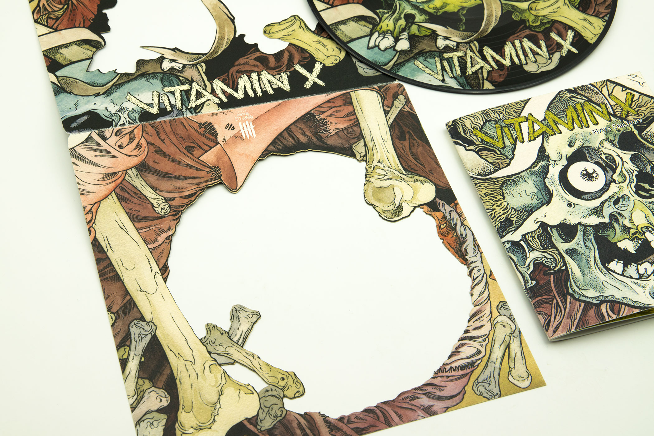 VITAMIN X "Full Scale Assault" Picture Disc 10" Vinyl
