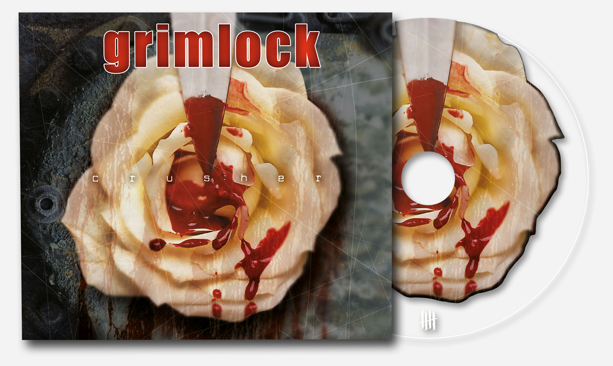 GRIMLOCK "Crusher" Digipack Clear CD